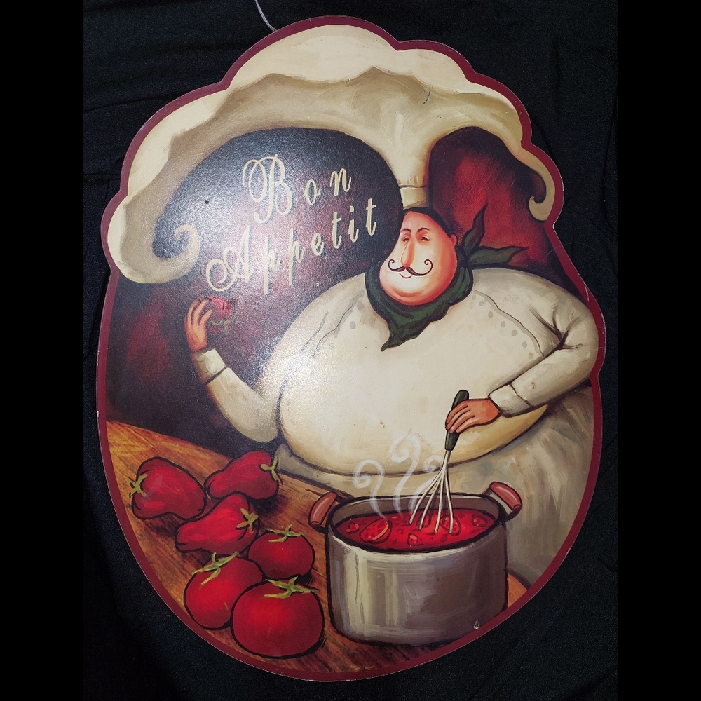 Chef Kitchen Sign